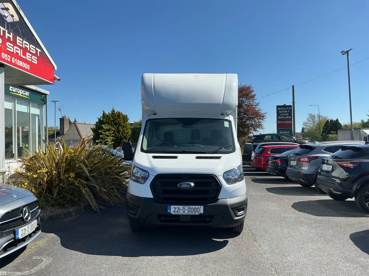 2022 FORD TRANSIT 350 LUTON BOX & T\L TWIN WHEEL - Image 3