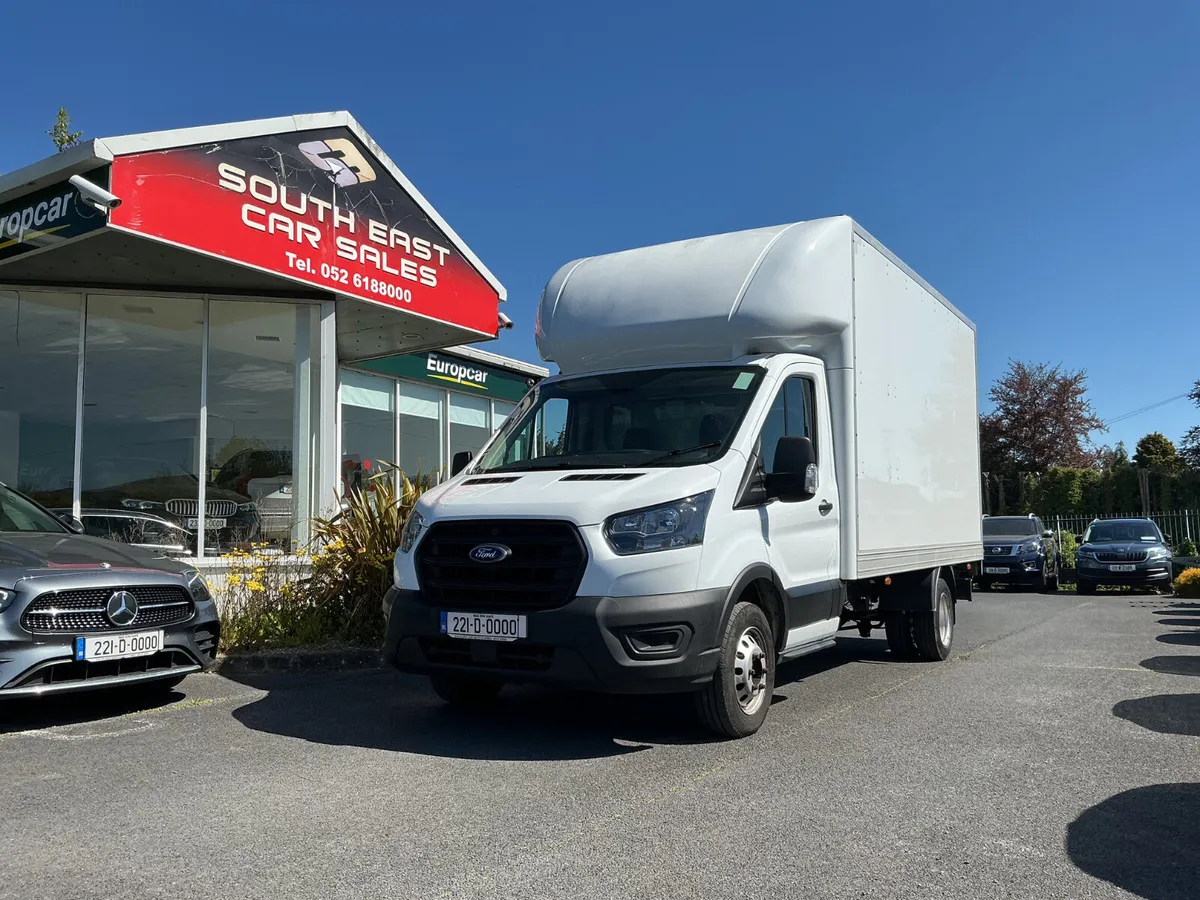 2022 FORD TRANSIT 350 LUTON BOX & T\L TWIN WHEEL - Image 2