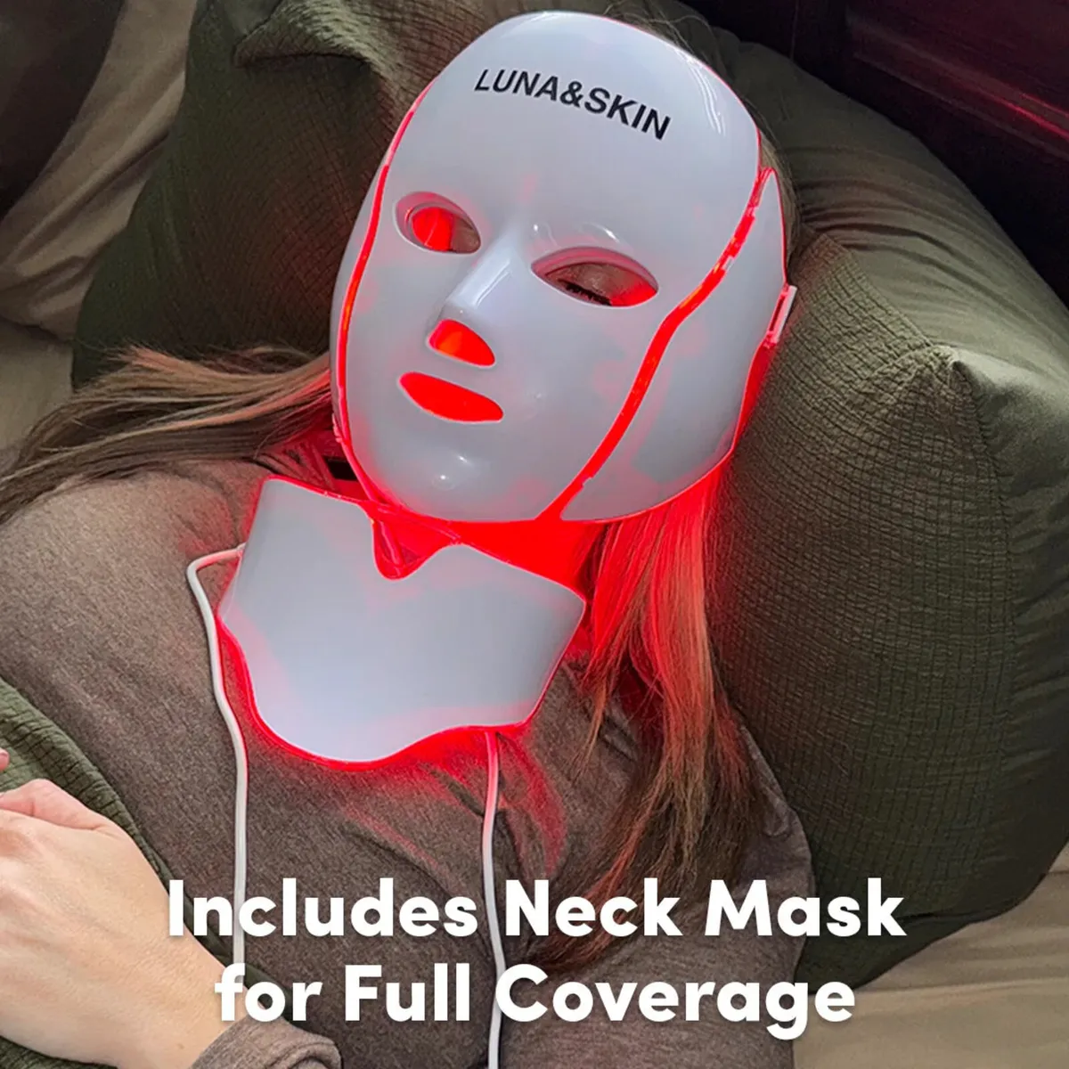 Red light therapy anti wrinkle led mask - Image 1