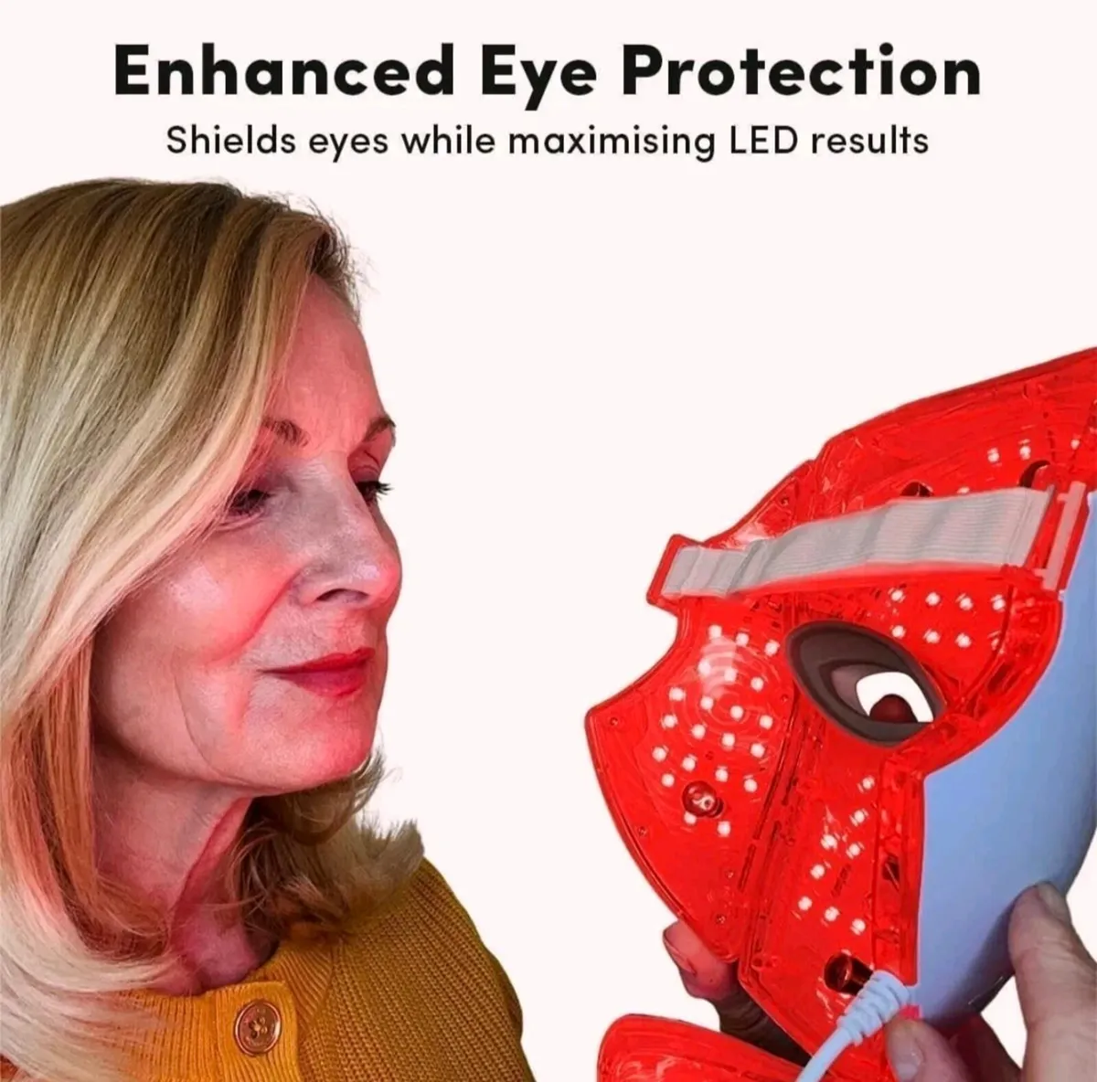 Red light therapy anti wrinkle led mask - Image 2