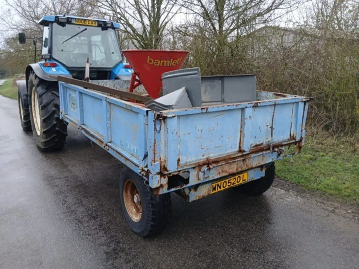 WEEKS PLUS 40 10' x 6' DROPSIDE TRAILER - Image 4