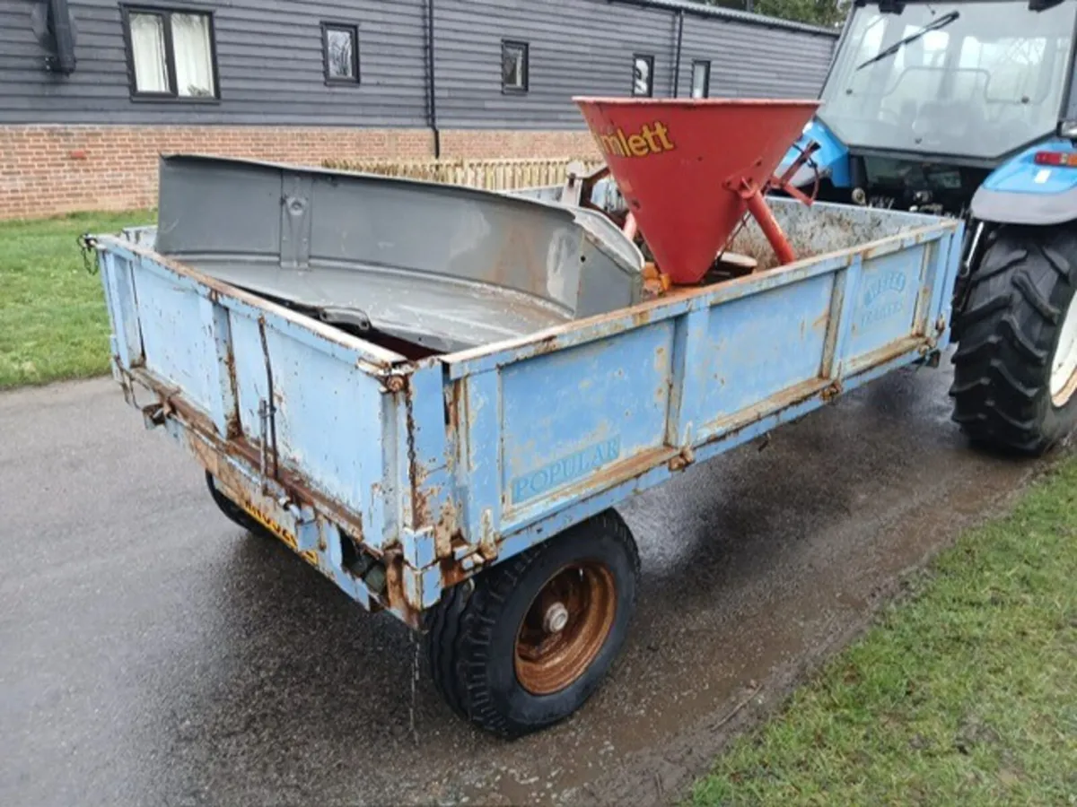 WEEKS PLUS 40 10' x 6' DROPSIDE TRAILER - Image 2