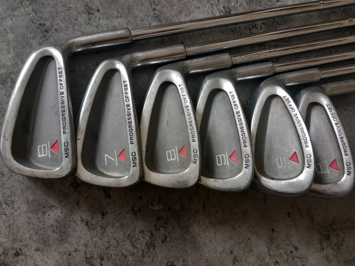 Golden eagle golf irons.  Right handed clubs - Image 2