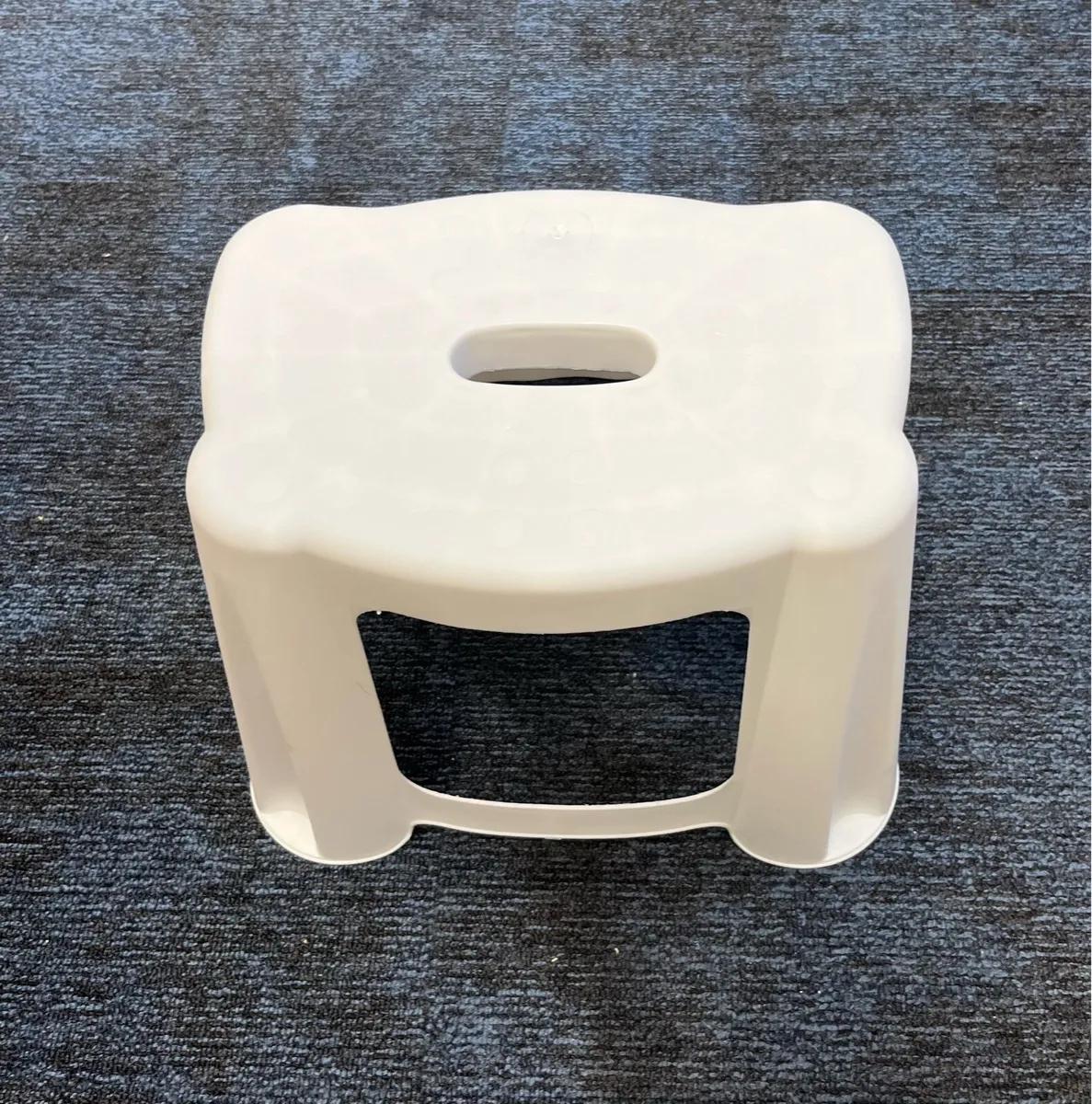 2 Step White Plastic Stool - Image 3