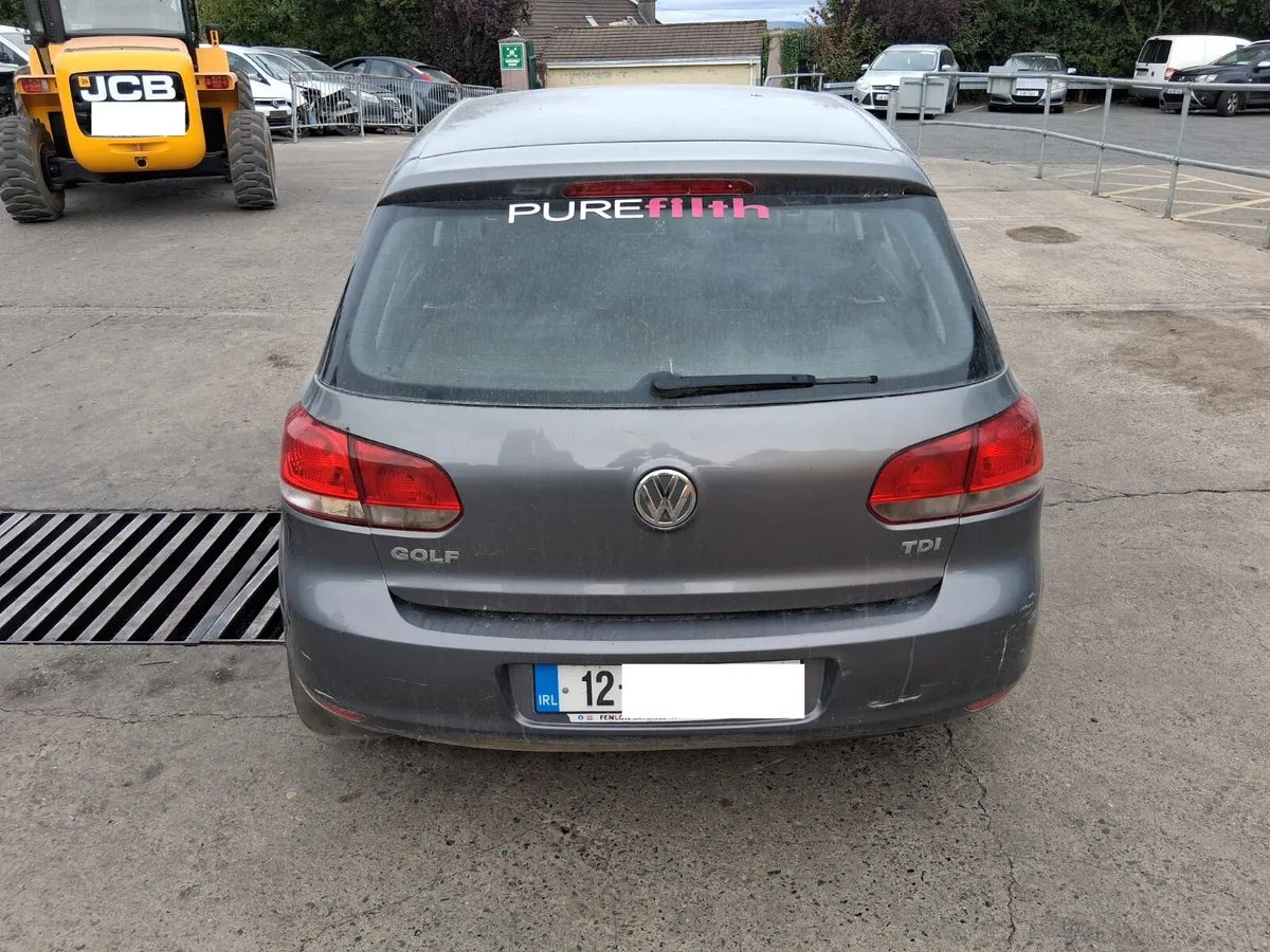 2012 VW GOLF 1.6 DSL (for parts only) - Image 4