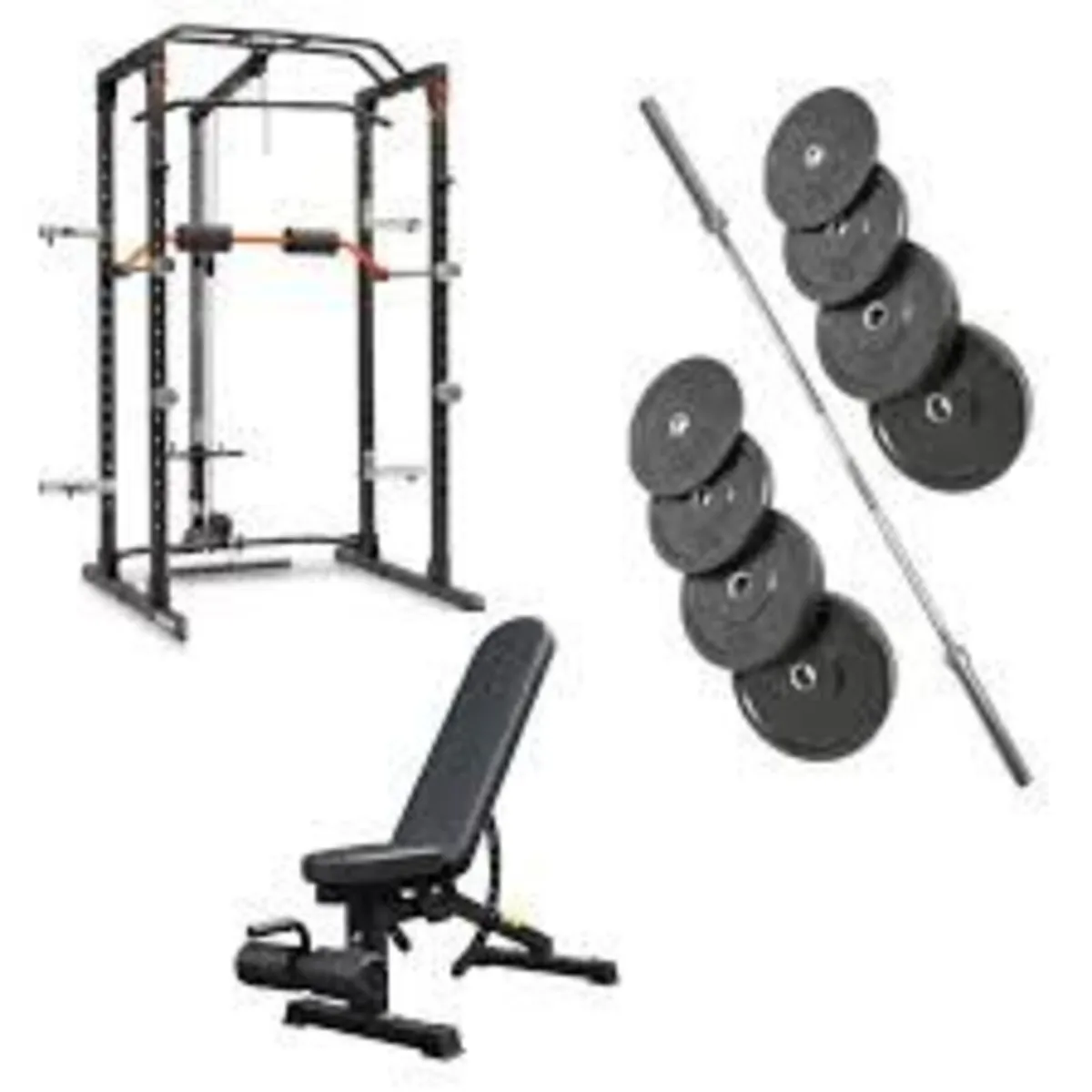 Bh Fitness 140kg Power Rack bundle-Free Delivery