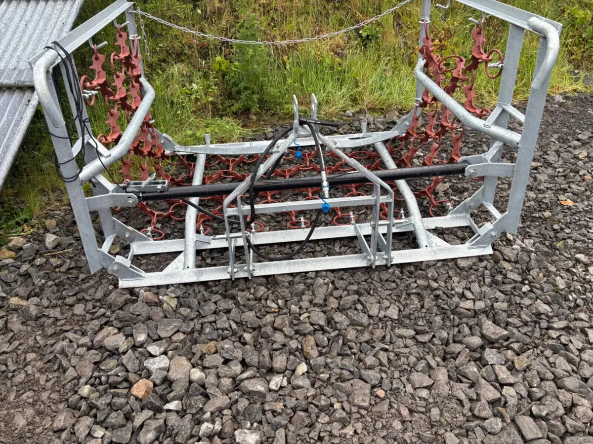 [NEW] 4 Metre Galvanised Grass Harrow - Image 1