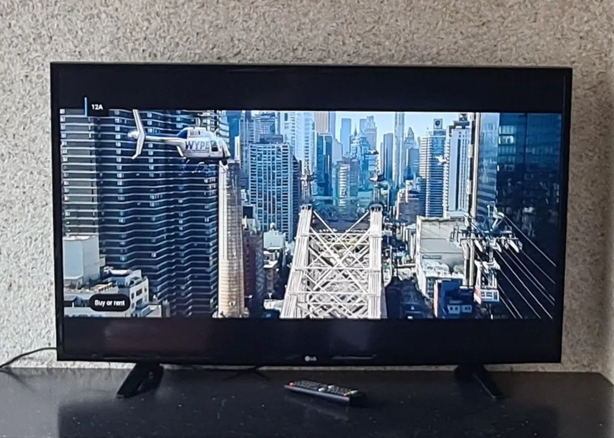 LG 43" 4K Ultra HD Smart TV  Excellent Working - Image 1