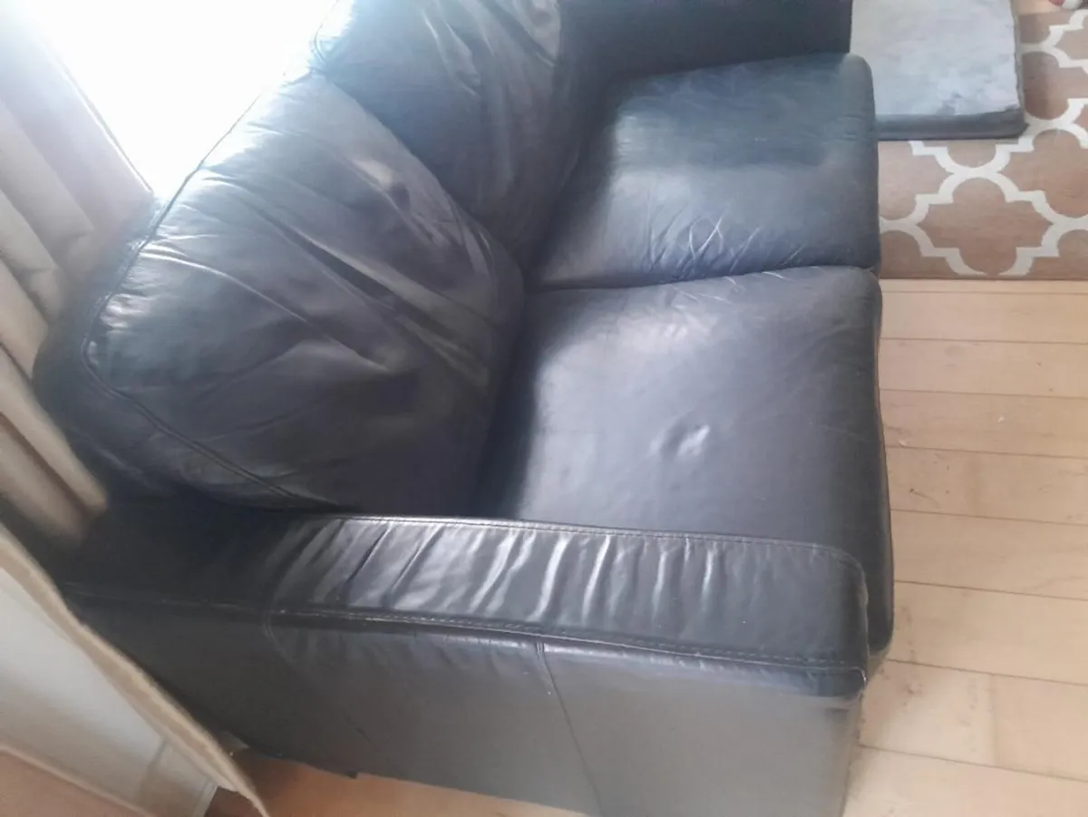 Leather Sofa - Image 2