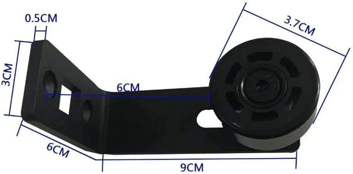 Adjustable Heavy-Duty Sliding Door Hardware - Image 4