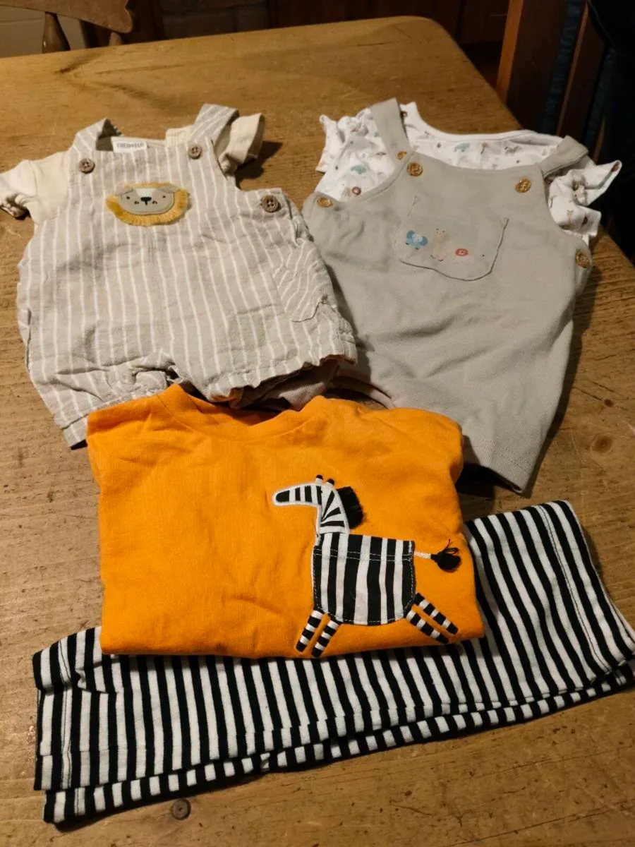 Boys summer Bundle upto 3 months
1 Dungarees with - Image 1