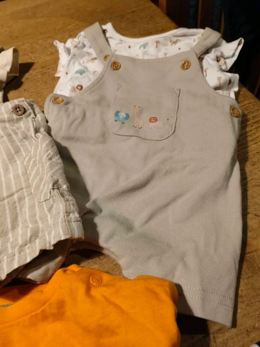 Boys summer Bundle upto 3 months
1 Dungarees with - Image 3
