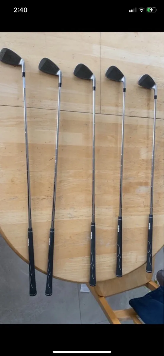 Wilson LH Irons - Image 2