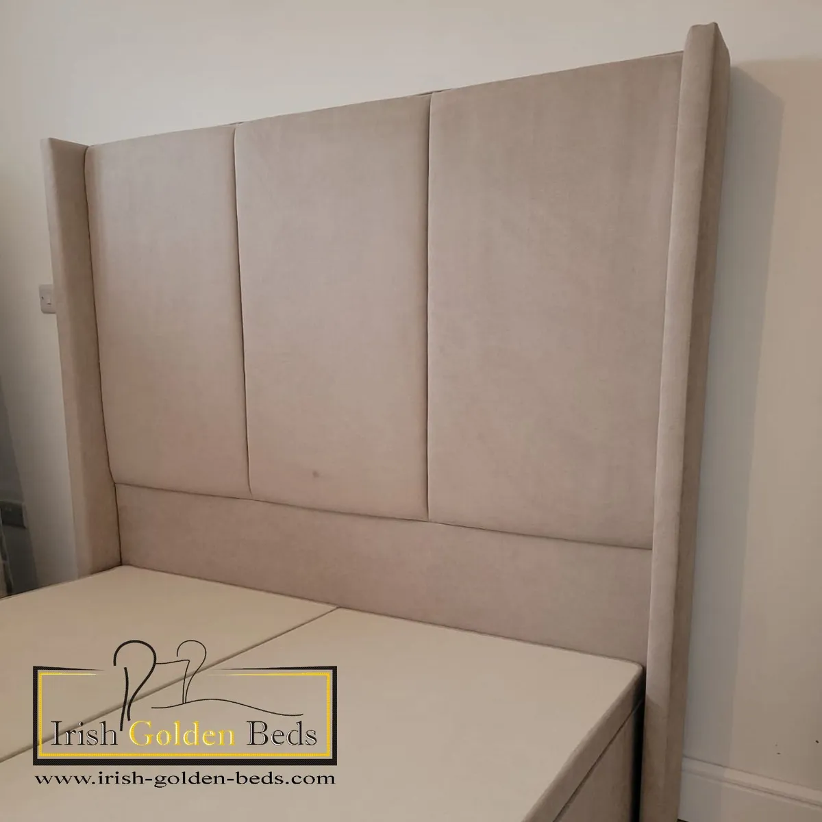 bed frame and headboard, free delivery - Image 1