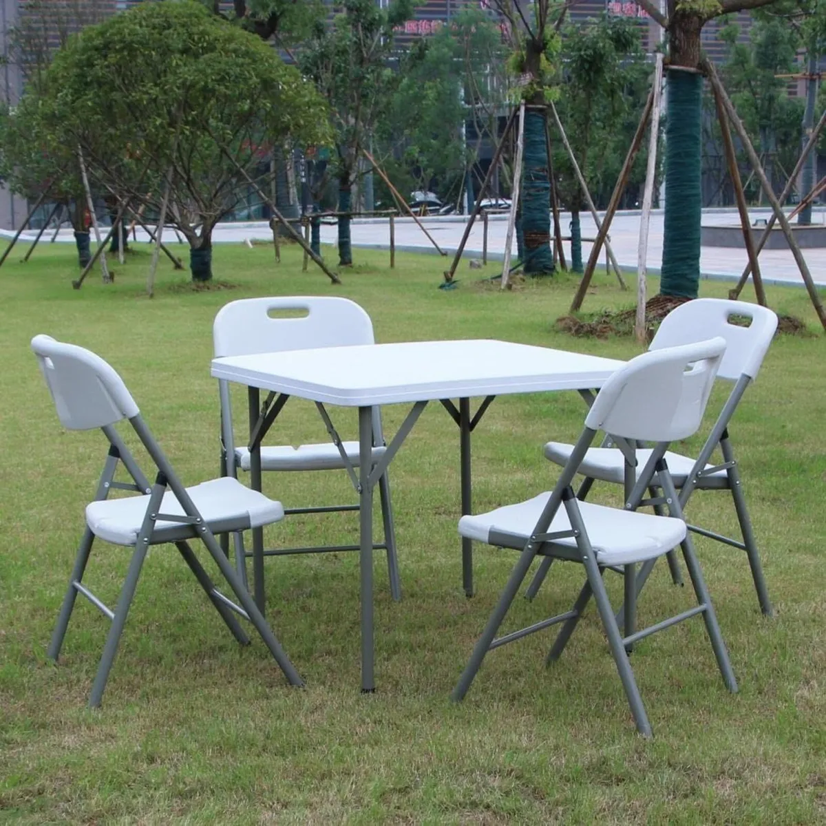 Square Foldaway Table 3FT 740x860x860MM - Image 2