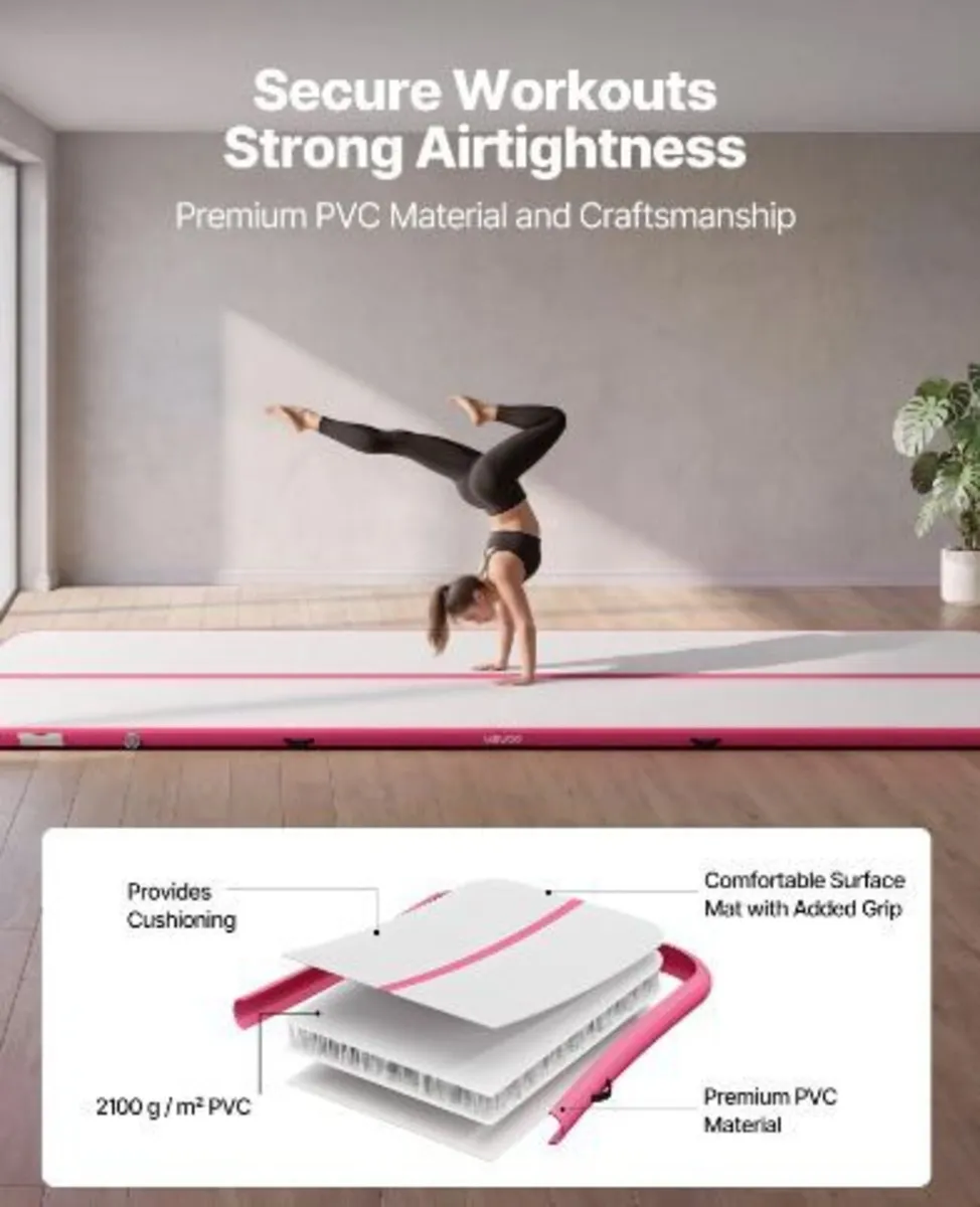 Inflatable Gymnastics Air Mat 6m Training - Image 3