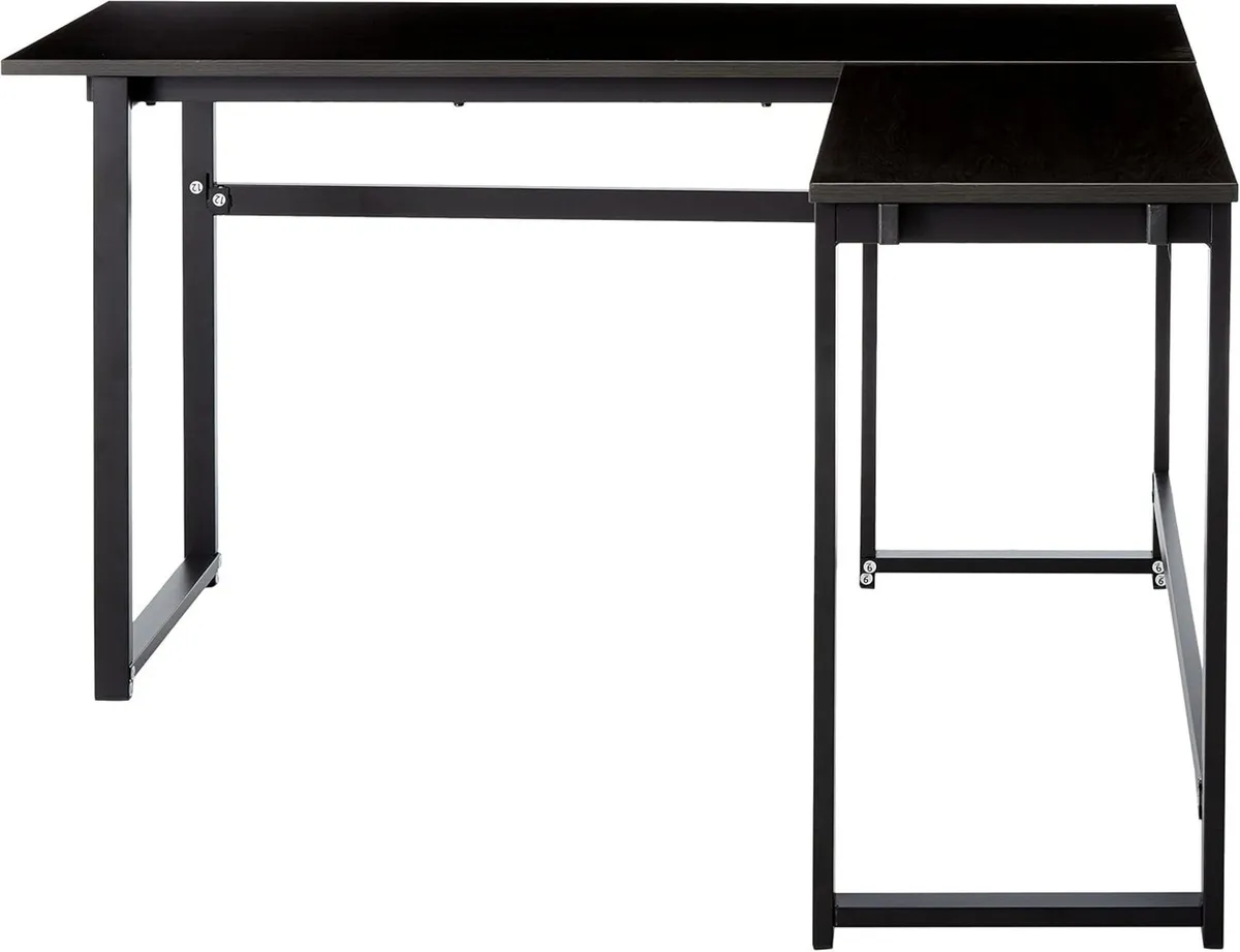 Luke 135CM Metal Corner Desk L-Shaped Computer - Image 4