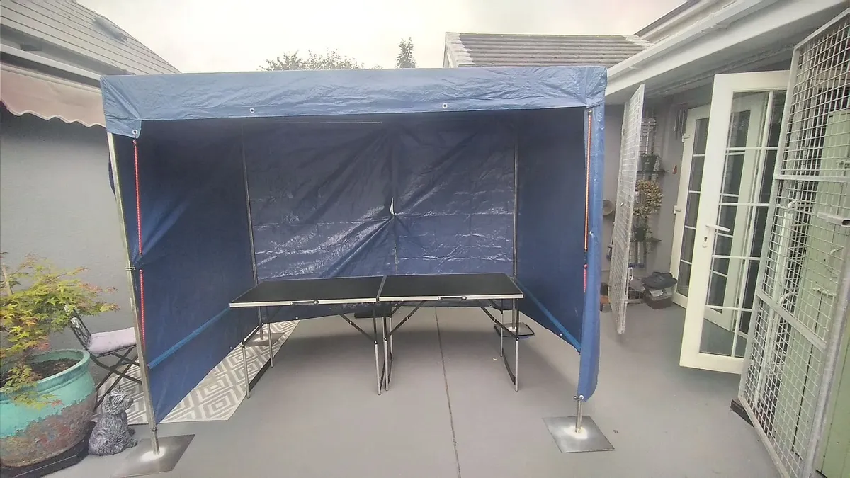 Canopy & Box Iron Frame - Image 1