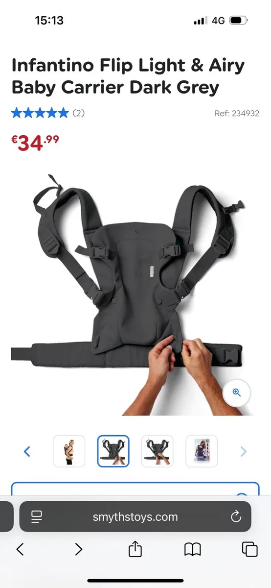 Infantino baby carrier - Image 2