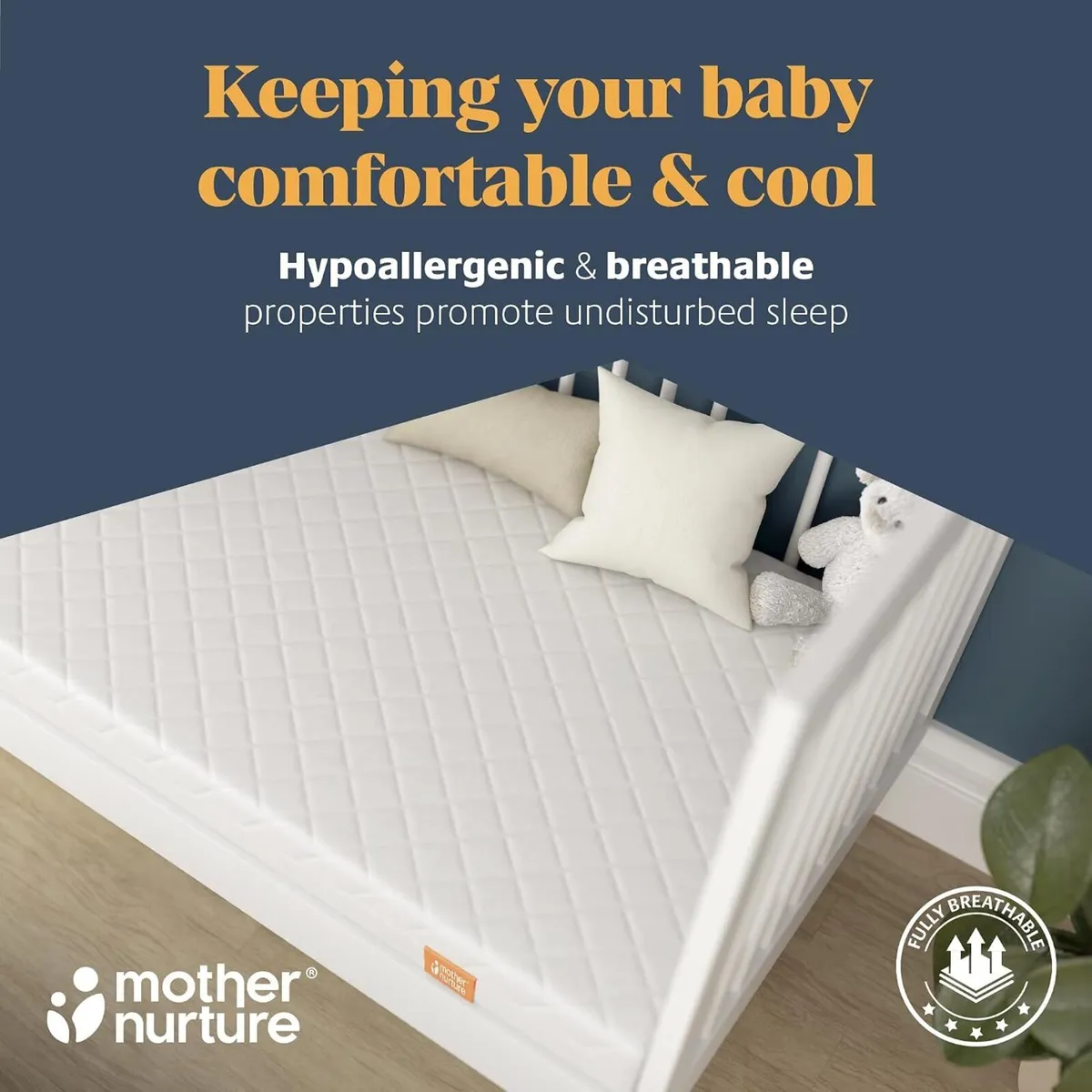 Classic Pocket Spring Cot Mattress X 10CM - Image 3