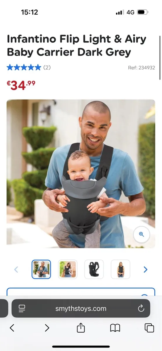Infantino baby carrier - Image 4