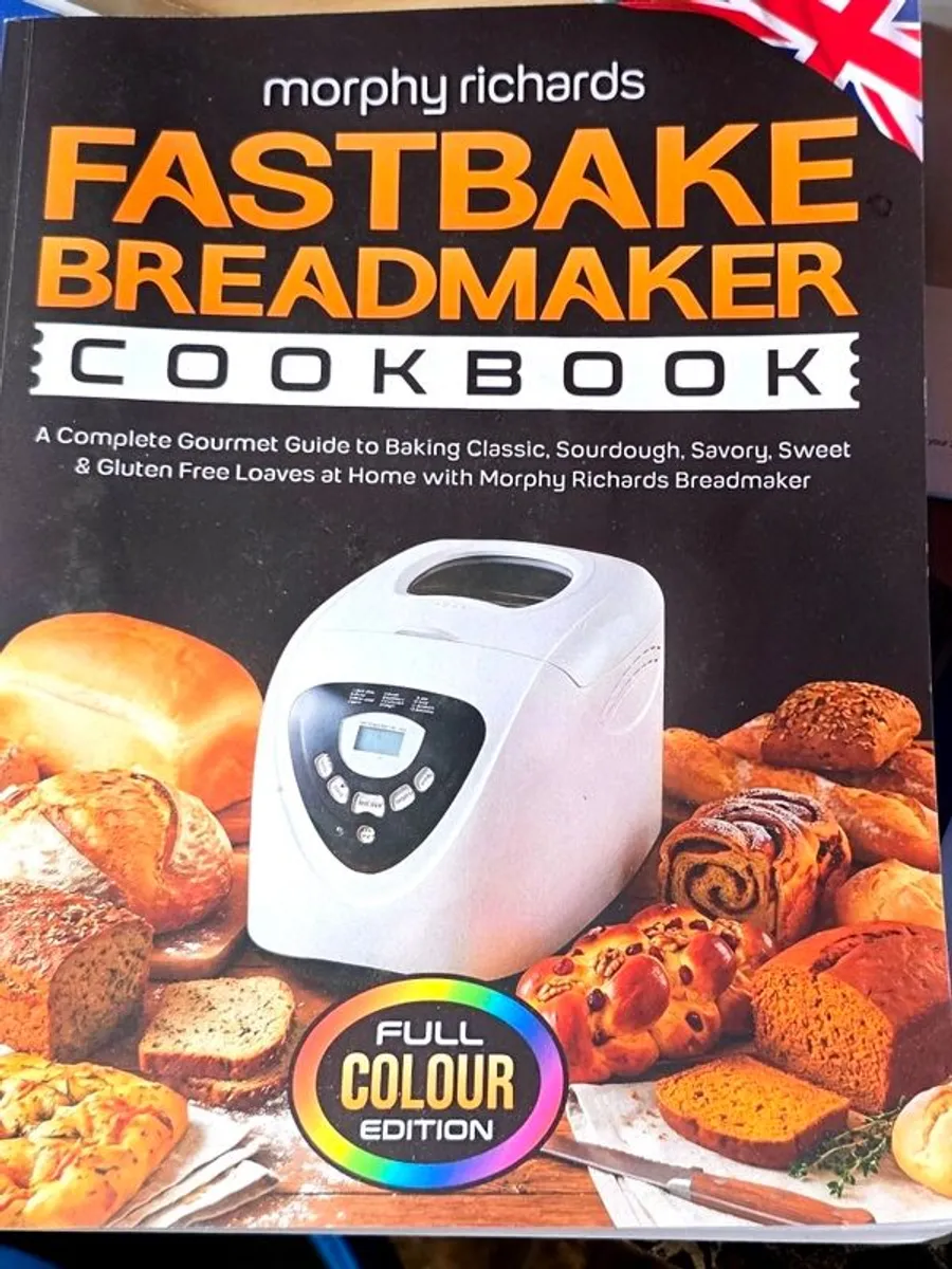Morphy Richards  fastbake breadmaker + free cookbook - Image 3