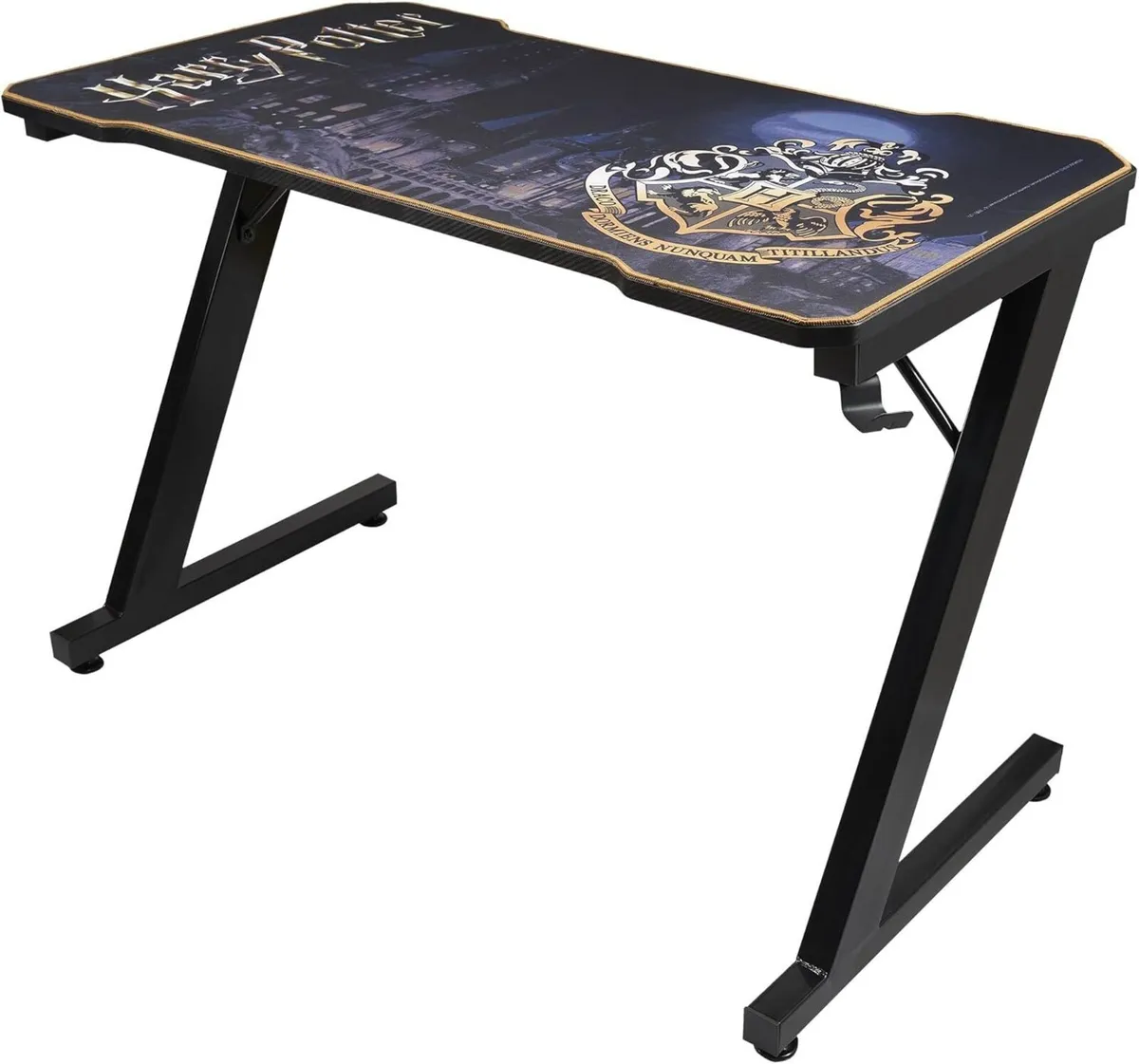 Harry Potter Ergonomic Gamer Desktop Carbon Finish - Image 1