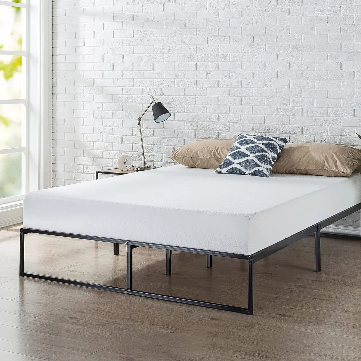 Lorelai 31CM Metal Platform Bed Frame Steel - Image 1