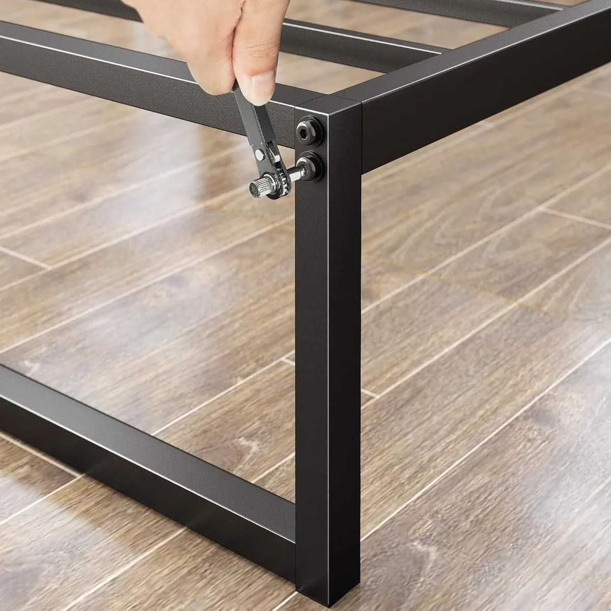 Lorelai 31CM Metal Platform Bed Frame Steel - Image 4