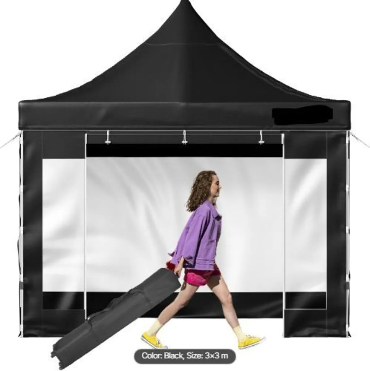 Pop Up Canopy Tent, Outdoor Patio Gazebo - Image 4