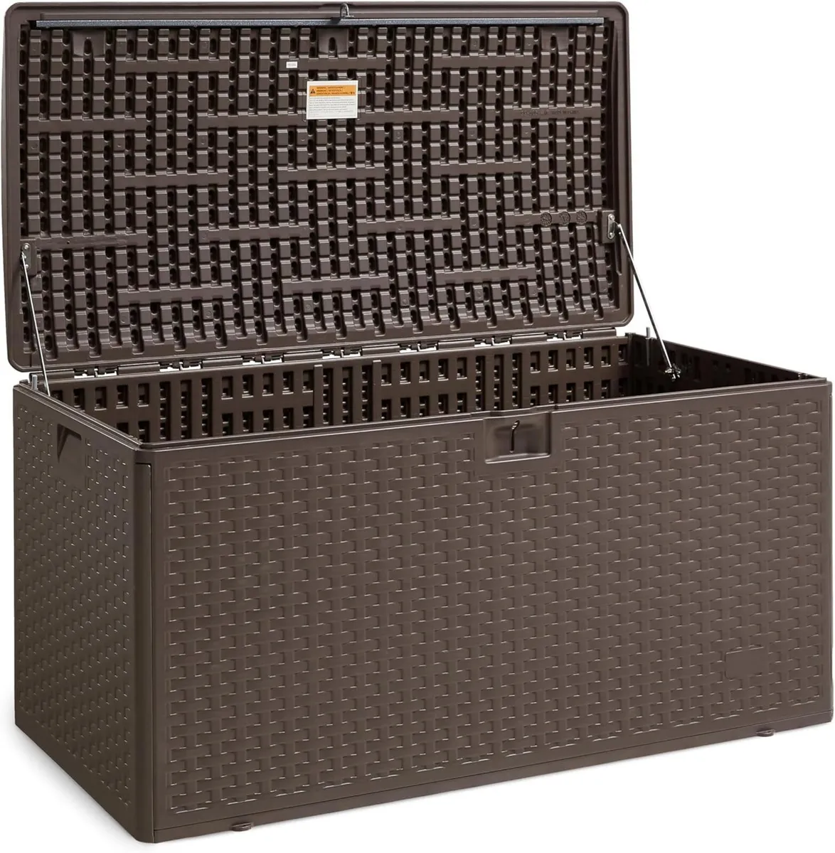 Garden Storage Box with Lockable Lid - Image 4