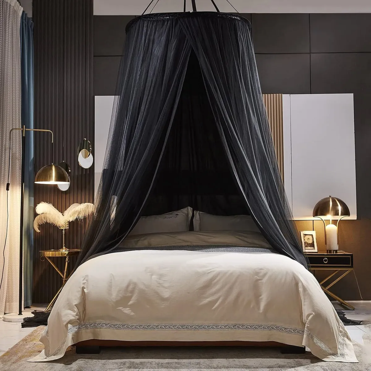 Luxurious Bed Canopy for Girls Adults Large - Image 2