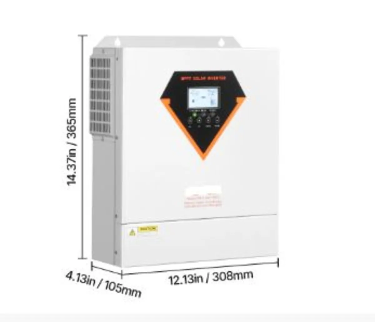 Hybrid Solar Inverter, 3500W,All in One Pure Sine - Image 4
