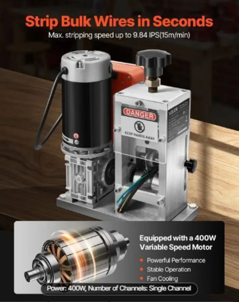 Electric Automatic Wire Stripper Stripping Machine - Image 4