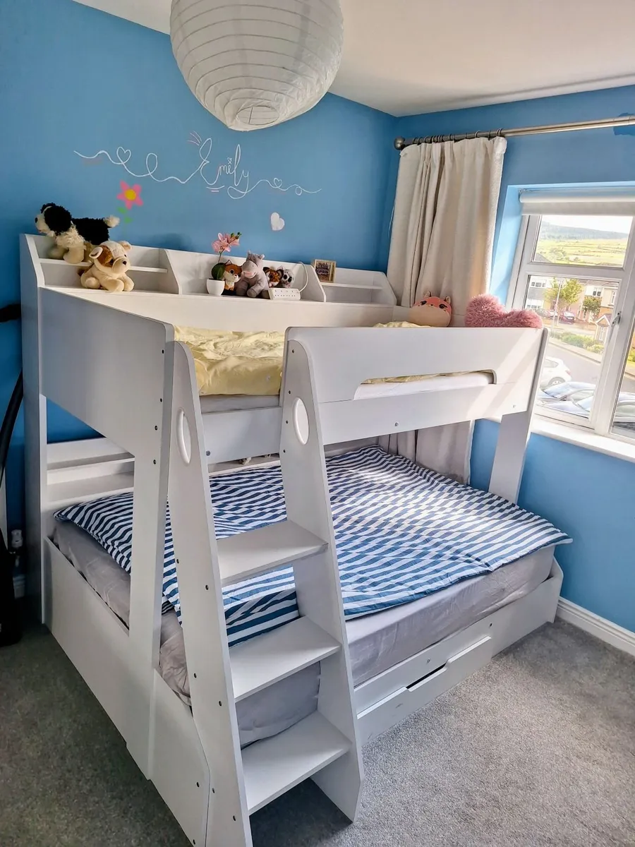 Triple Bunk Bed (with double mattress) - Image 1