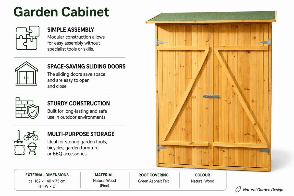 New Wooden garden shed - FREE Delivery - Image 2