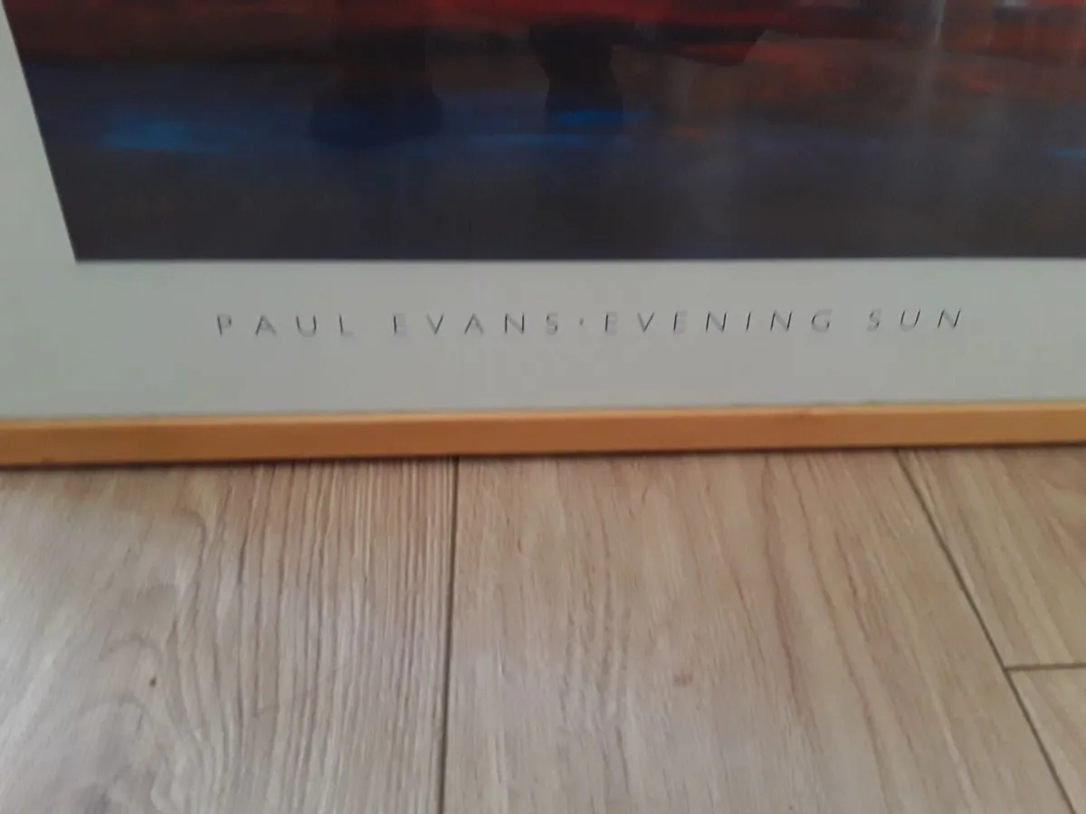 Large picture by Paul Evans titled evening sun - Image 2