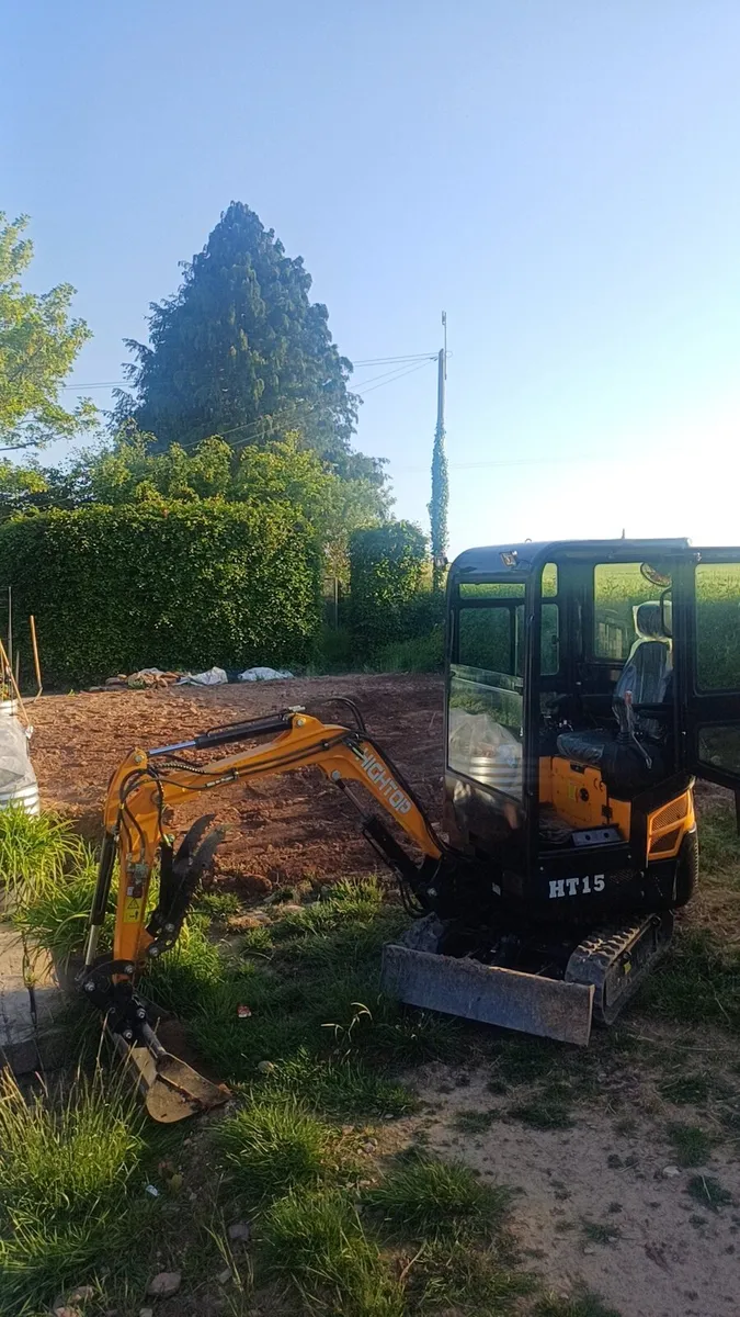Hightop Ht15 pro 1.5 ton mini digger - Image 4
