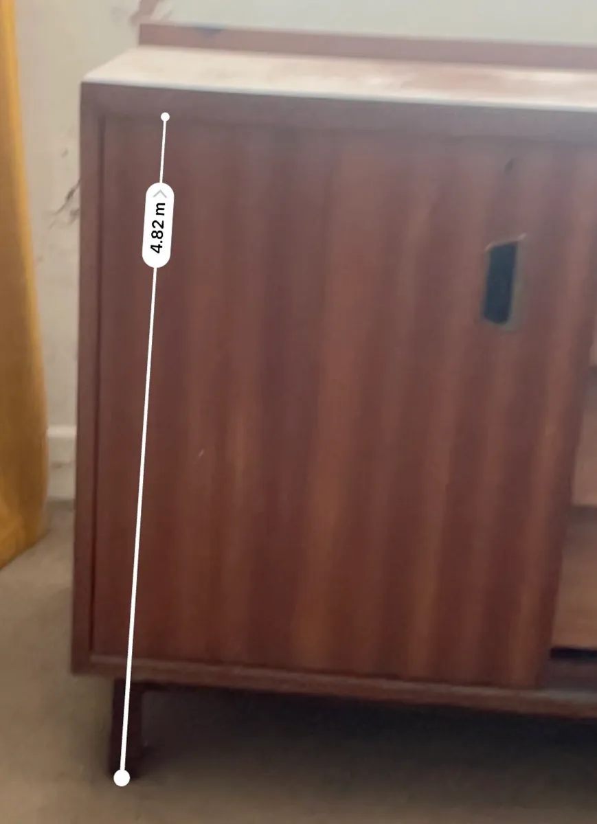 Vintage wooden side board - Image 3