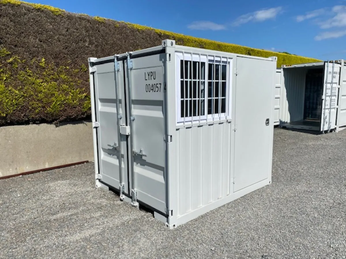 New 8ft COR-TEN Steel Container **Online Auction** - Image 3