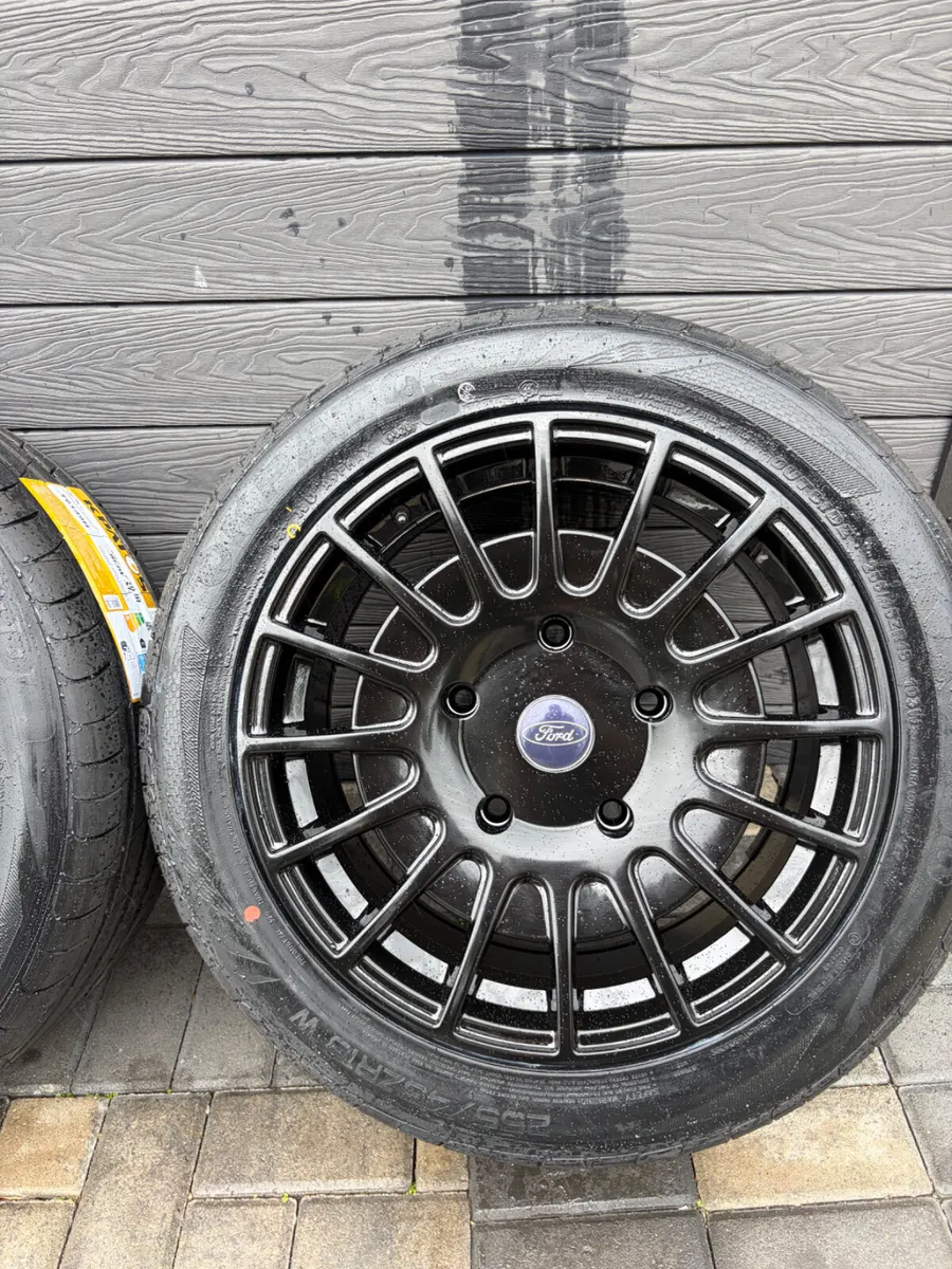 18” BRAND NEW FORD TRANSIIT CUSTOM ALLOYS & TYRES - Image 3