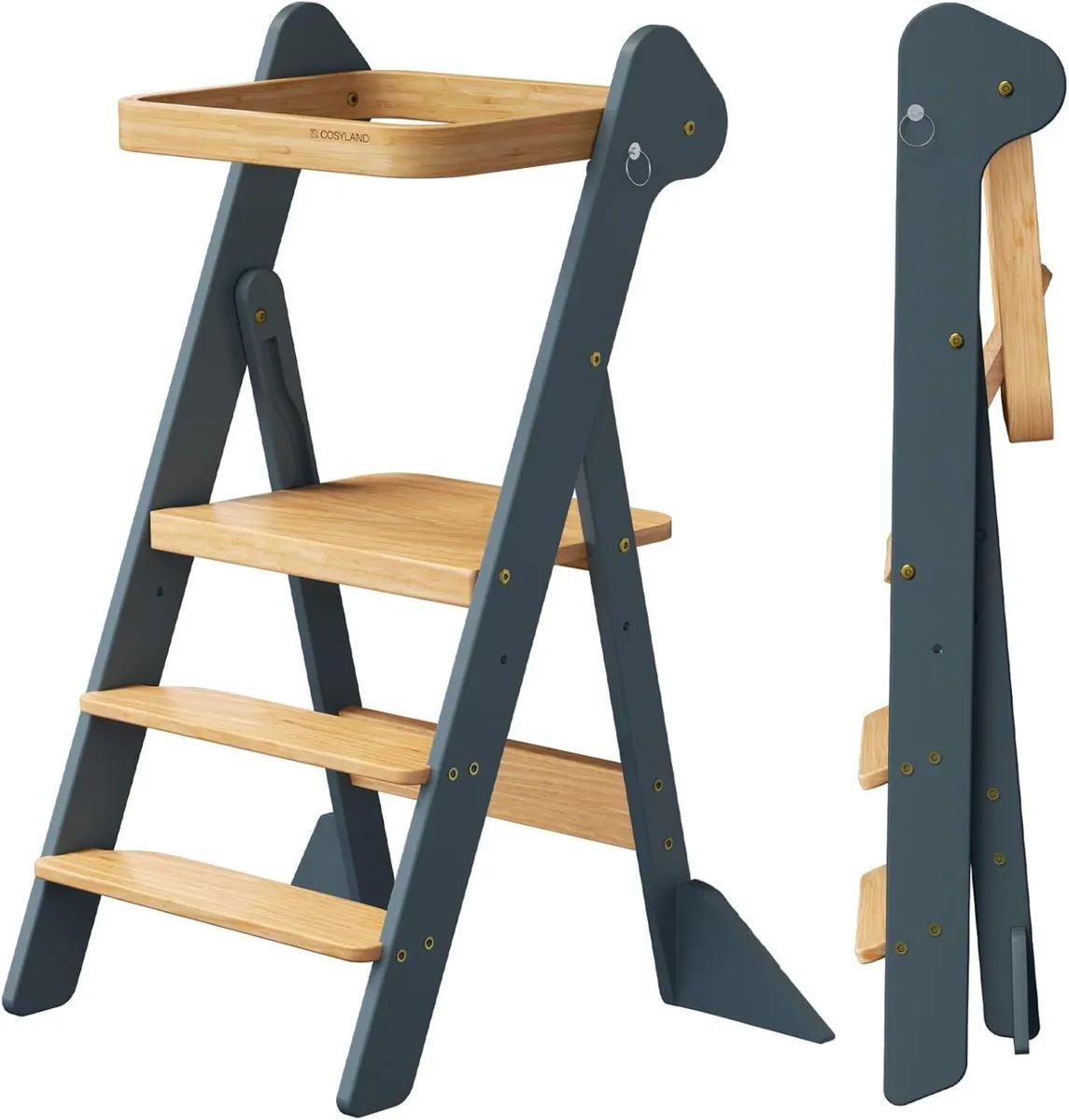 Foldable Toddler Step Stool for Kitchen If Design - Image 1