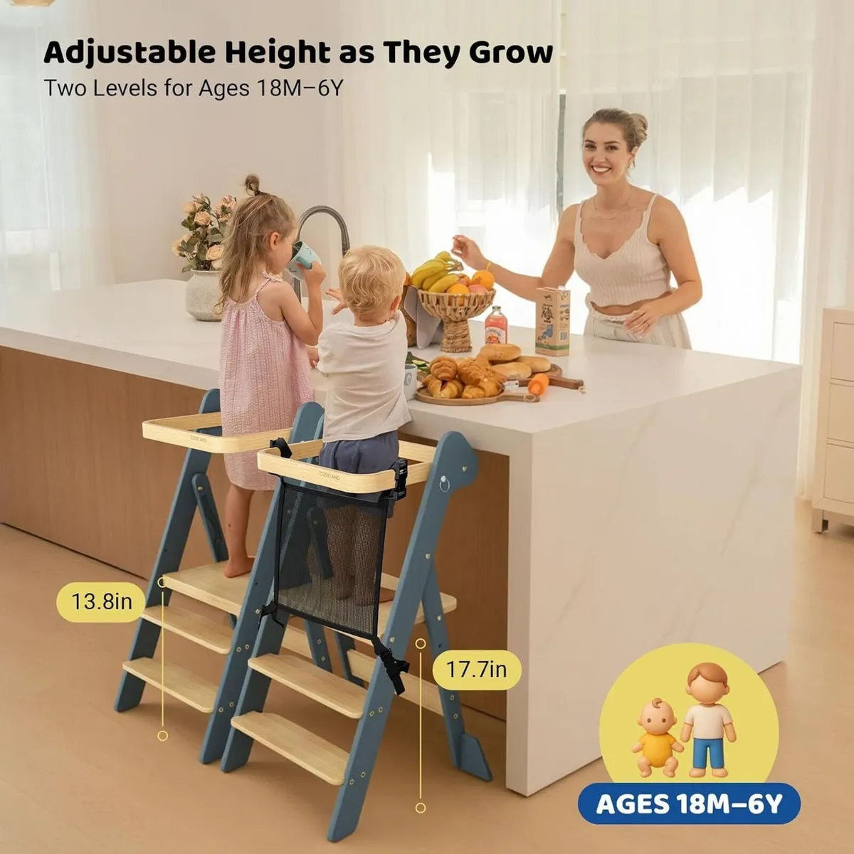 Foldable Toddler Step Stool for Kitchen If Design - Image 4