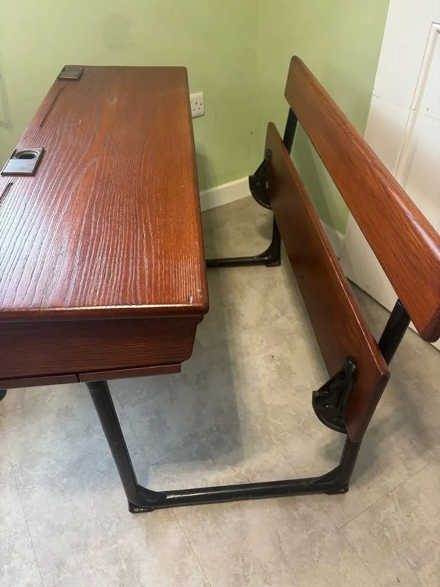 School bench - refurbished - Image 3
