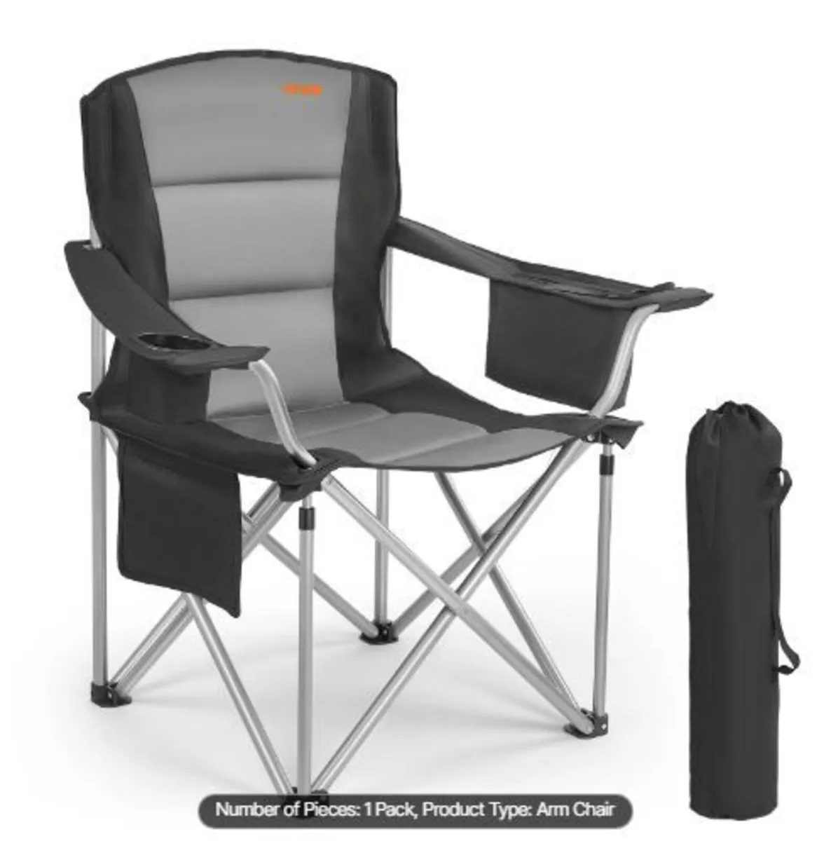 Oversized Camping Chairs, 204 kg Heavy - Image 3