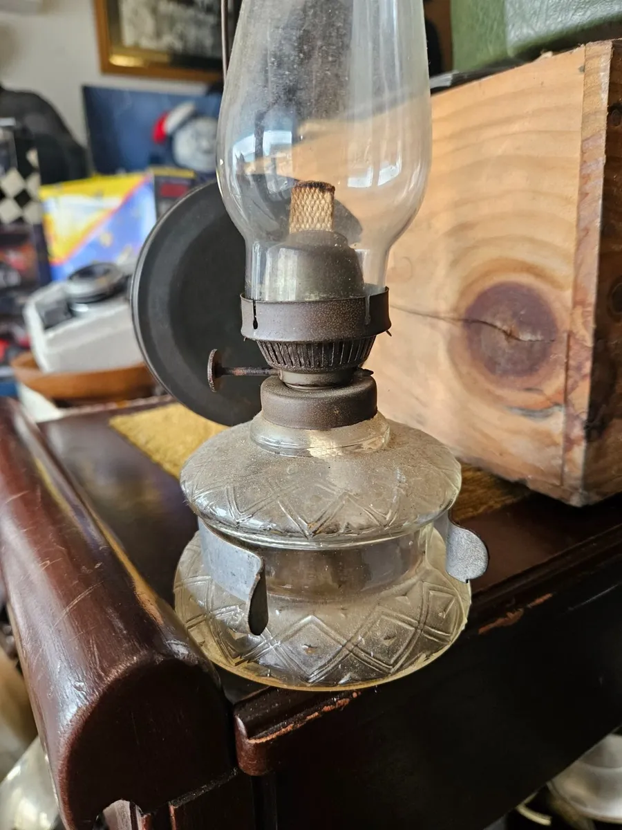 Vintage Oil Lamp - Image 2