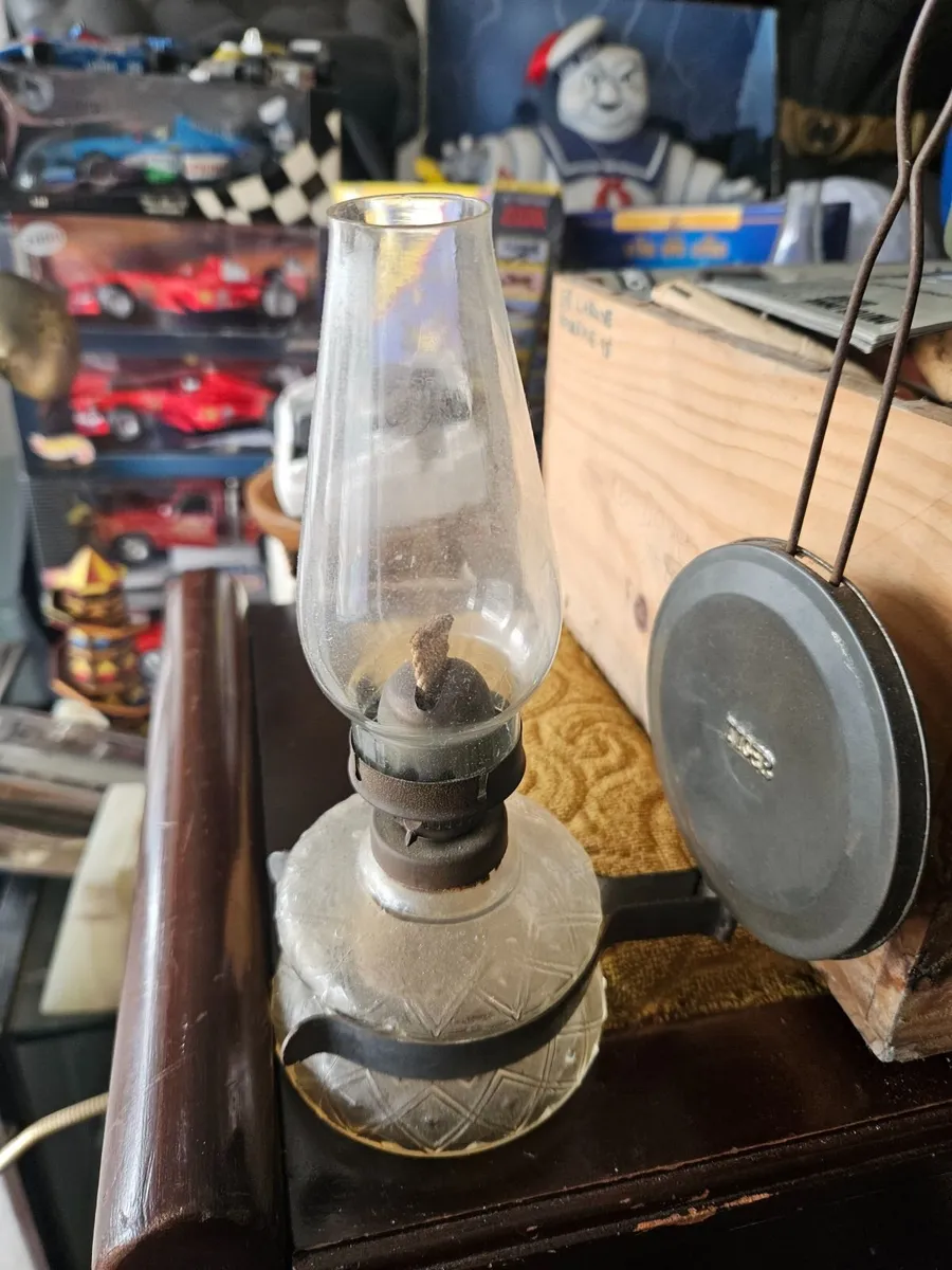 Vintage Oil Lamp - Image 1