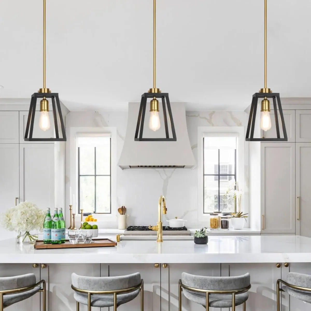 Brass Kitchen Pendant Lighting for Dining Room - Image 3