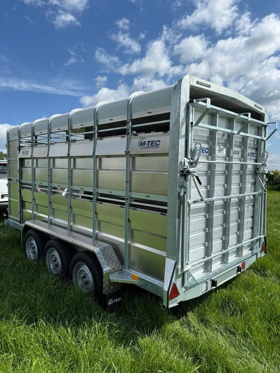 14ft M-TEC Livestock Trailer - Image 2