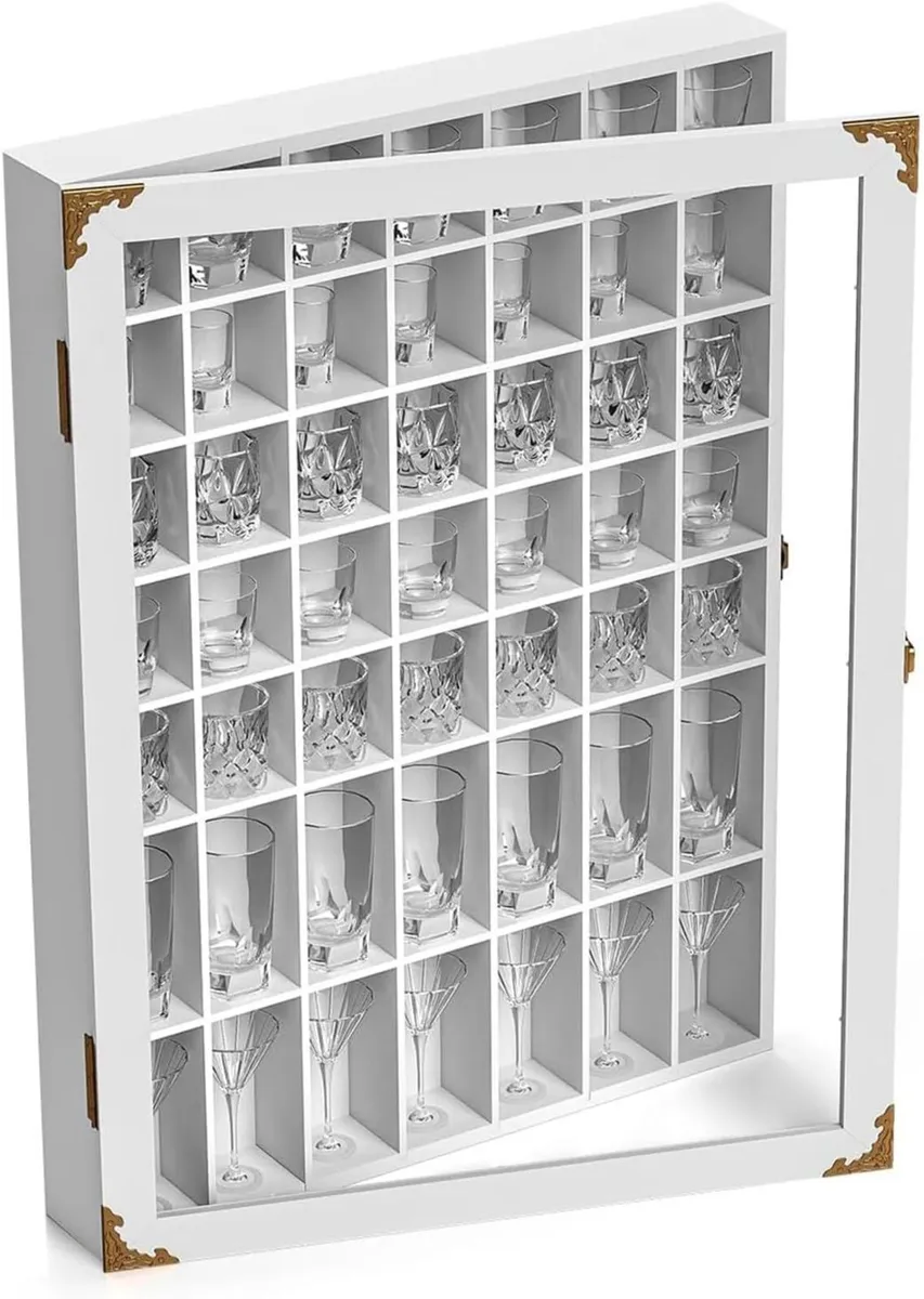 Wall Display Cabinet Lockable with Acrylic Door 49 - Image 3